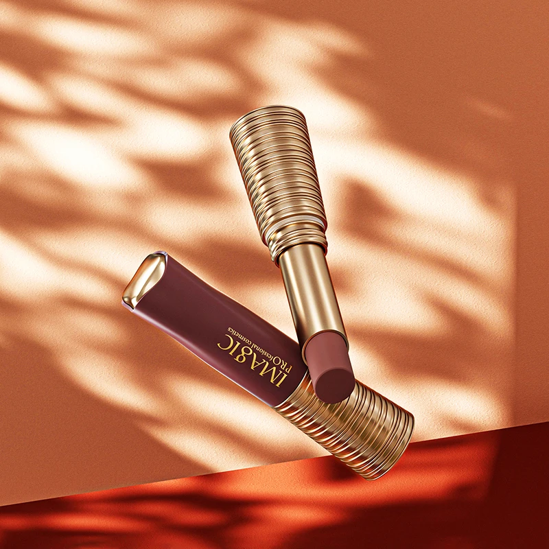Lápiz labial mate IMAGIC, lápiz labial antiadherente de larga duración, lápiz labial resistente al agua, maquillaje de tinte labial clásico