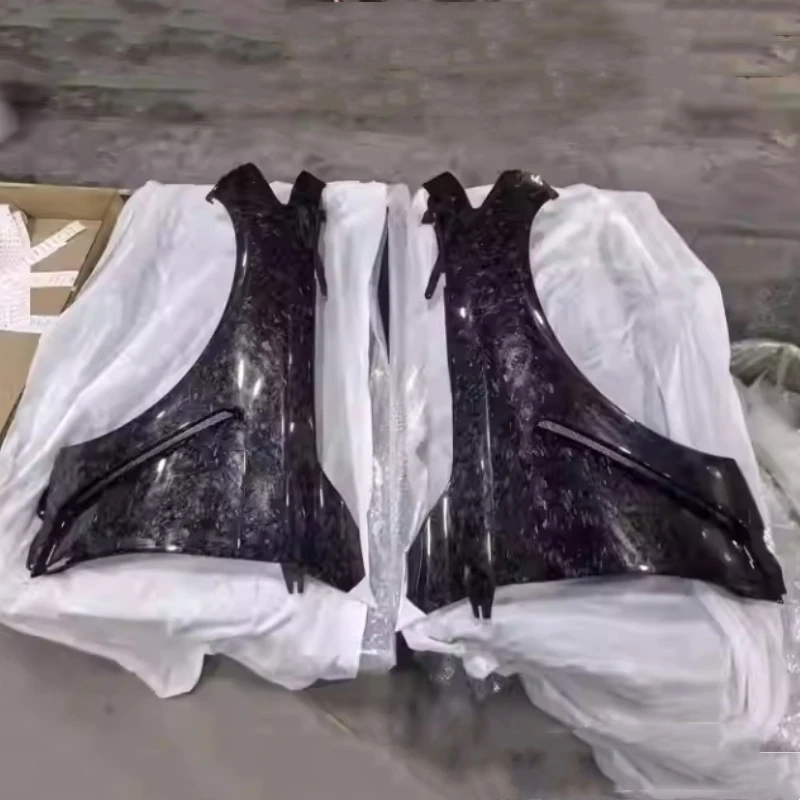 

Настоящее кованое карбоновое переднее крыло для Infiniti Q50 Q50L, модифицированный новый стиль, левое и правое крыло, комплект обвеса