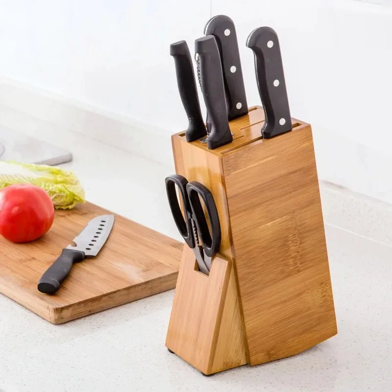OvO Store Creative Kitchen Shelf Knife Holder Kitchenware Decorations