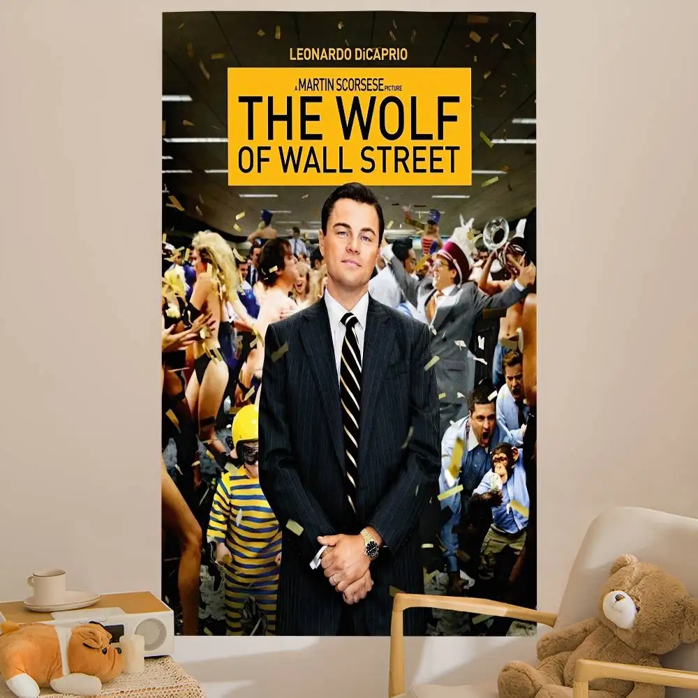 Classic Movie The Wolf of Wall Street  Colorful Tapestry Wall Hanging Bohemian Wall Tapestries Mandala Wall Art Decor