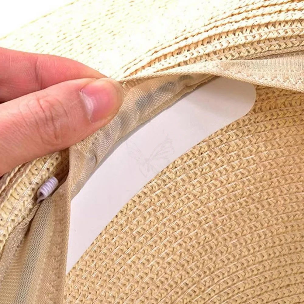 Hutverstellbänder, 10 Stück, selbstklebende Pads zum Anpassen der Hutgröße, Einfüllstücke zur Größenreduzierung für Baseballkappen, Fischerhüte, Sonnenhüte. – Detail 13