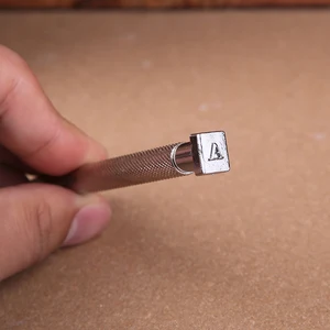 IMZAY 32/36 unidades 3mm/6mm conjunto de ferramentas de perfuração de carimbo de número do alfabeto de aço inoxidável kit de ferramentas de perfuração de couro 10 principais vendas kit ferramentas silhouette - №7