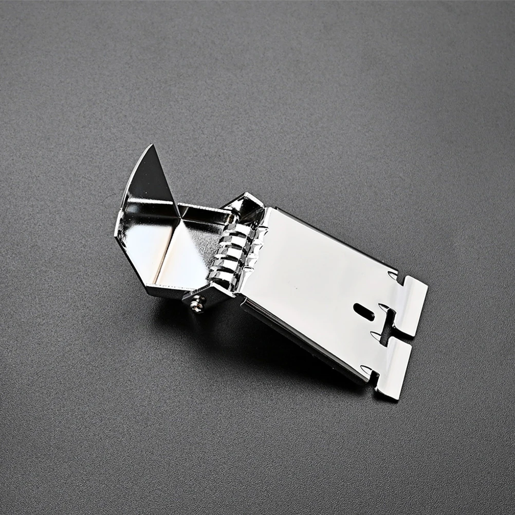 อะไหล่สะพานสายเบนโจ 5 สาย ทำจากโลหะ สีเงิน สำหรับเครื่องดนตรี อุปกรณ์เสริม ทนทาน ใช้สำหรับปรับเสียงกีตาร์