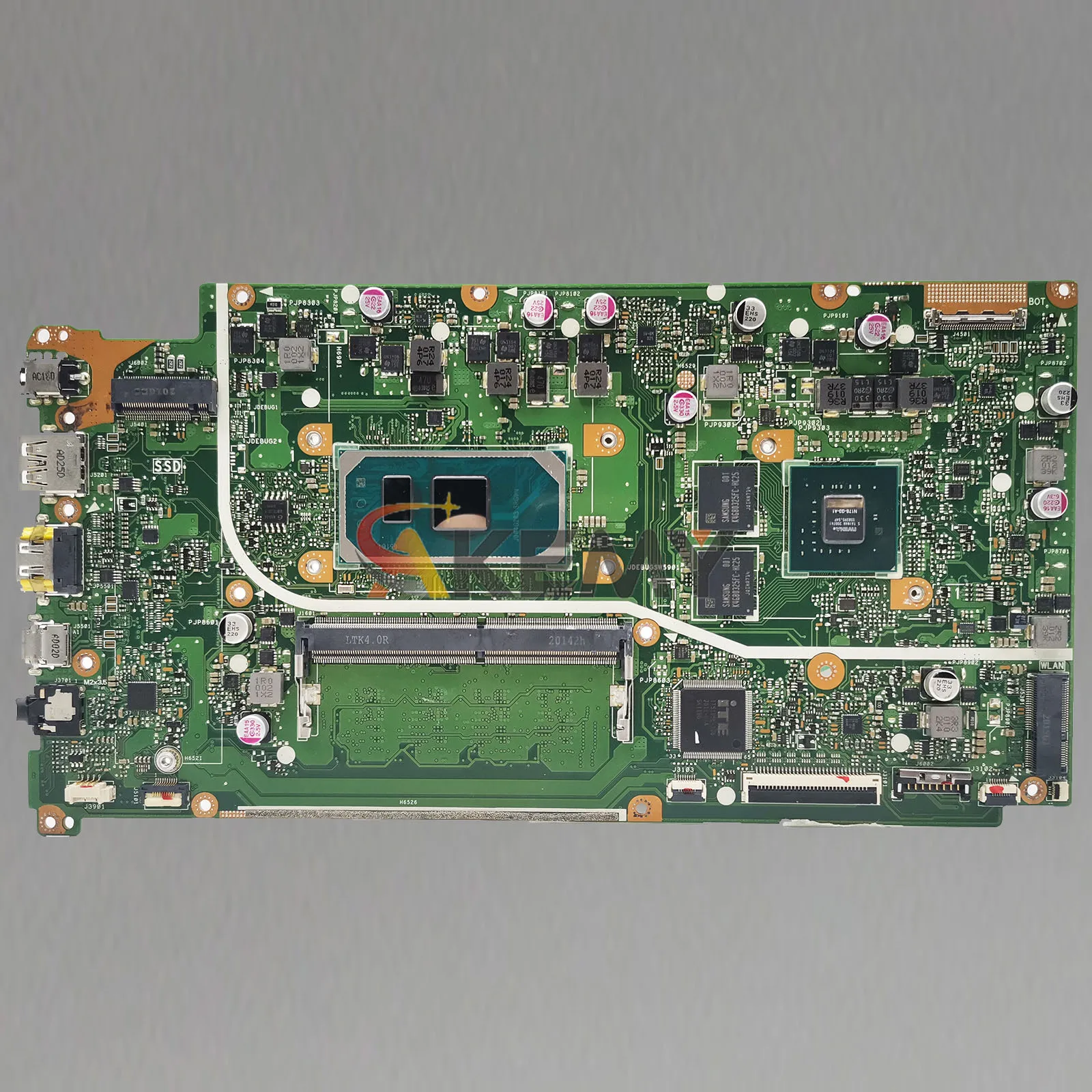 Placa-mãe para laptop X512JP, placa principal para ASUS X512JF S512J X512JP K512J V5000J X512J X512JAU A512J X512JAW com 10a geração I3 i5 i7