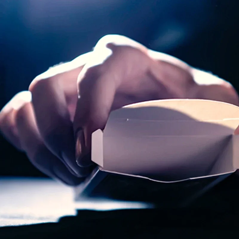 

Parson Switch Box (Red) by Davey Rockit Card Magic Trick Turn Card Box Into Switching Device Close Up Magic Magicians Gimmick