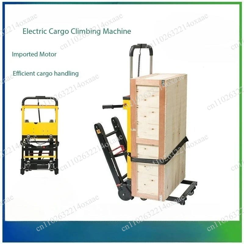 Foldable Electric Ladder Truck with Mobile Work Platform, Height-Adjustable Rolling Staircase for Warehouse and Retail Use