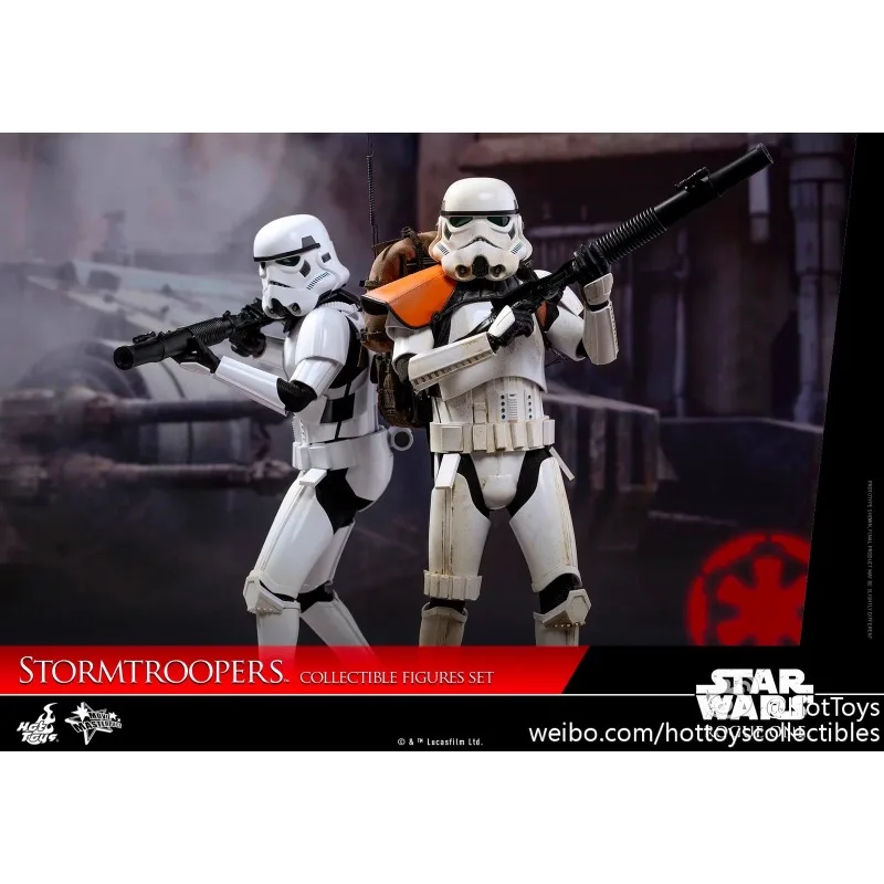 In Stock 100% Original Genuine HT HotToys Mms394 STORMTROOPER JEDHA PATROL TK-14057 1/6 Art Collection of Movie Character Models