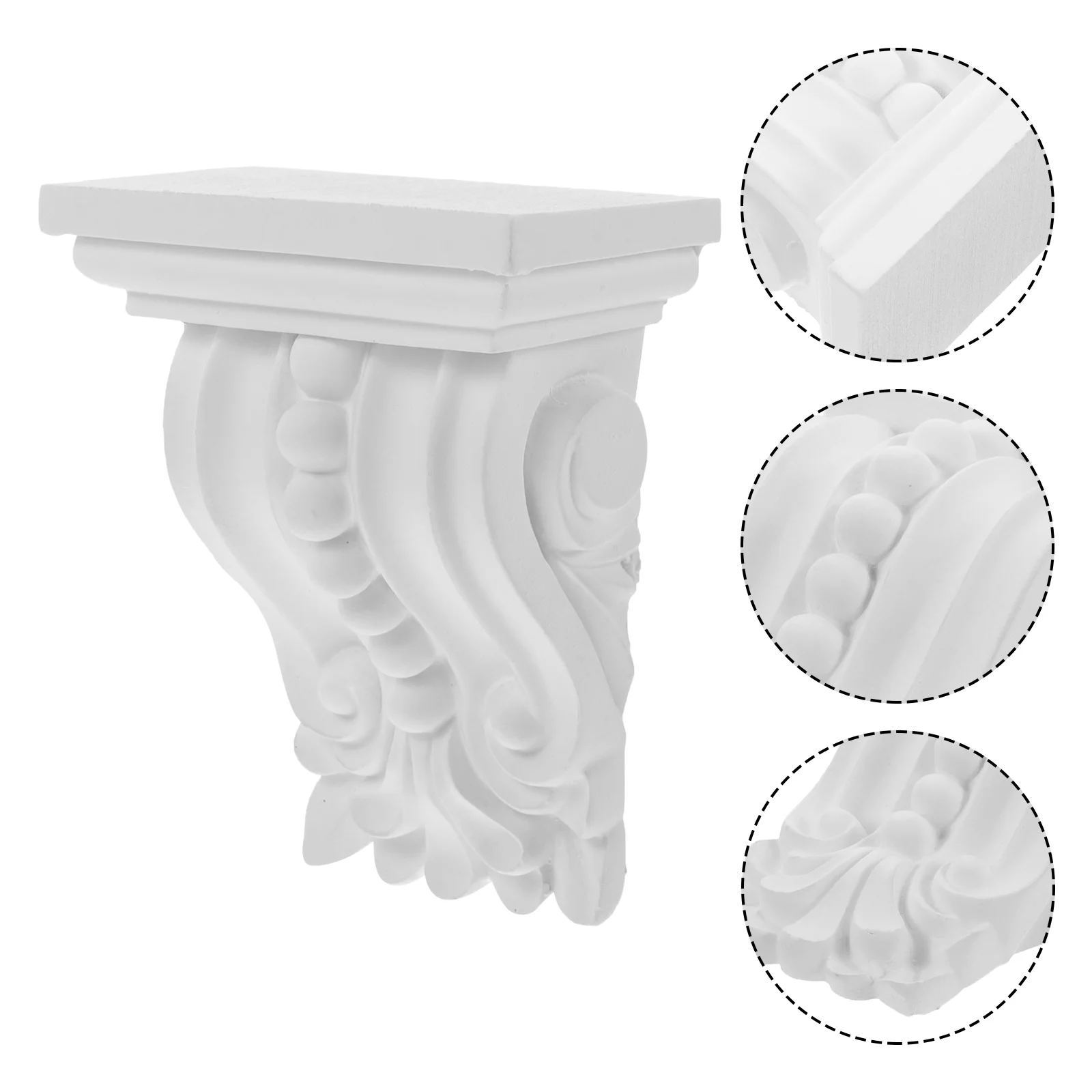 

Decoration Decorative Corbels Applique Onlay Appliques Onlays Furniture Carved Decorations and White