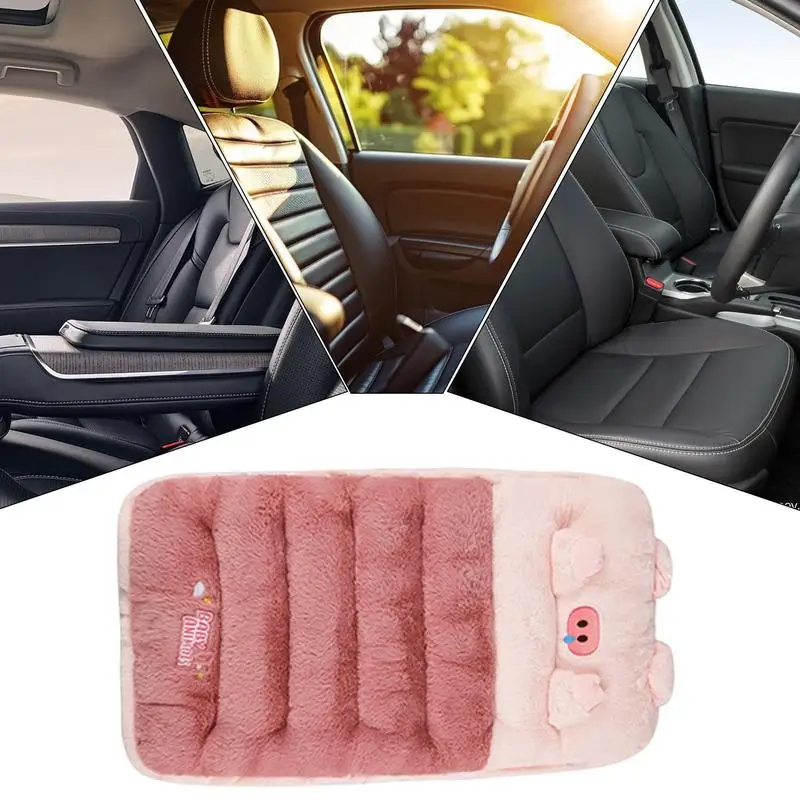 สําหรับ Auto Plush รถที่นั่งเบาะชุด WARM สัตว์ออกแบบรถที่นั่งชุดเบาะรถเบาะรองนั่งเอวสําหรับรถ Suv Rvs