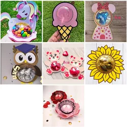 New Candy Dome on Bracket Craft Embossing Mold 2025 Metal Cutting Dies for DIY Decorative Scrapbooking Album Card Making