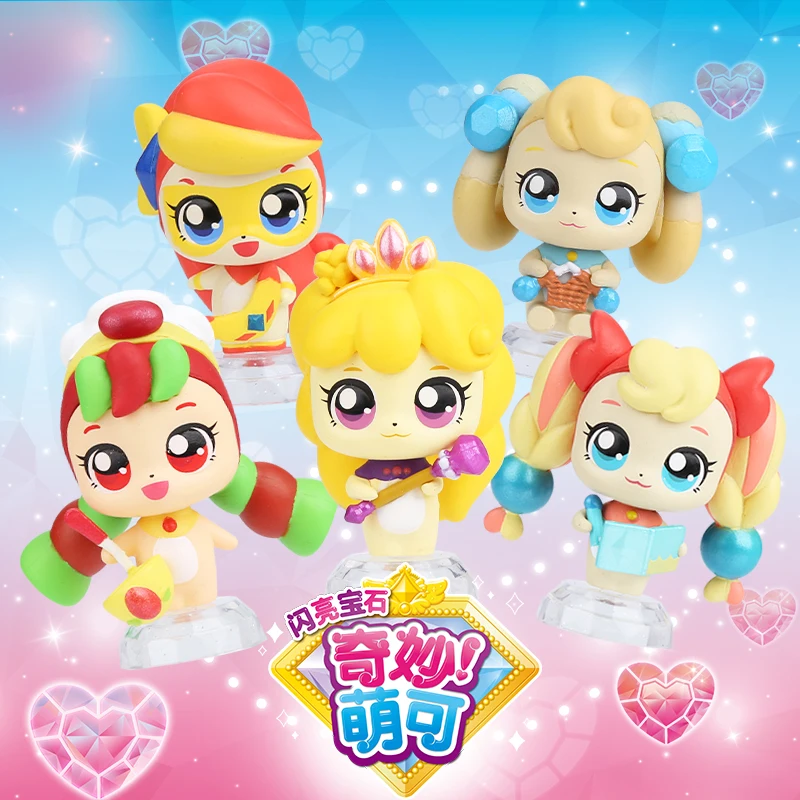 Nueva figura de Anime Catch Teenieping Temporada 3, serie de gemas brillantes, figura Teenieping, decoración de habitación de juguete para niños, regalo de cumpleaños para niñas