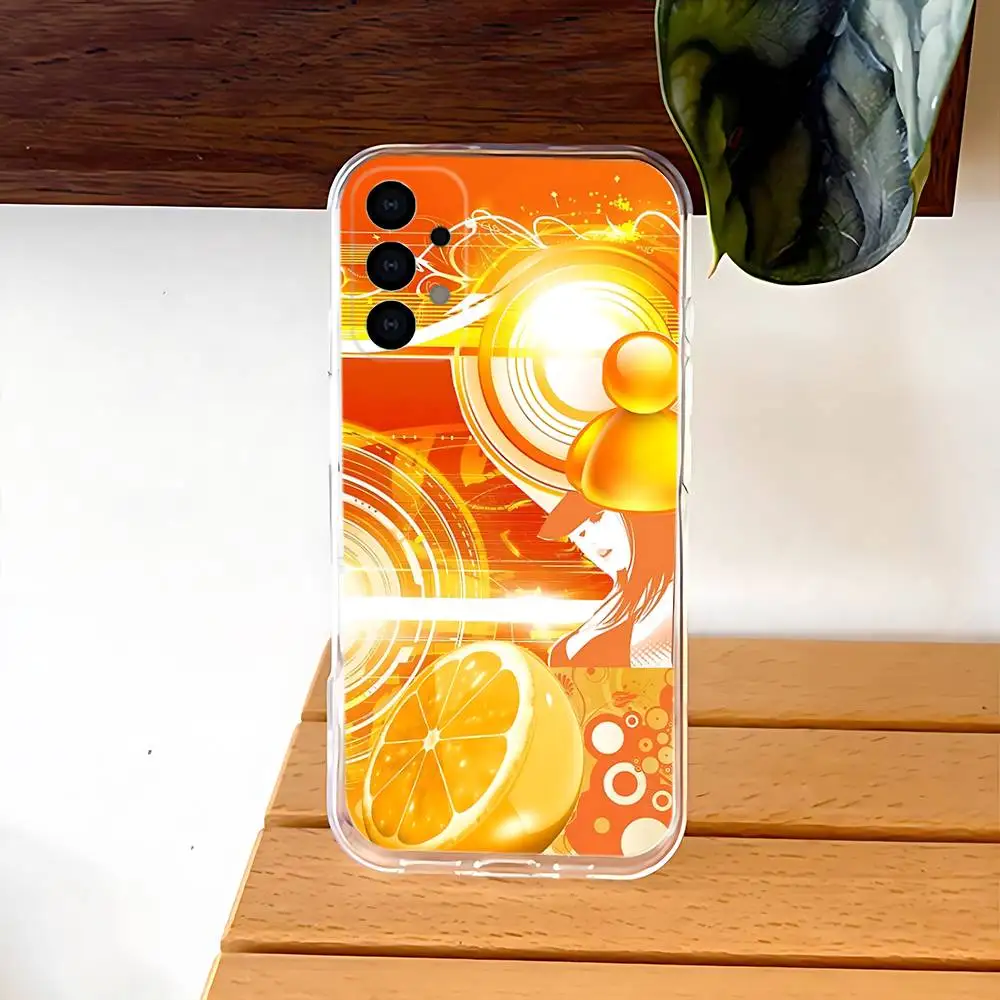 Funda colorida para teléfono Frutiger Aero Art para Samsung S30,S25,S24,S23,S21,S22,S20,S10,5G,FE,lite,PIus, funda Ultra transparente