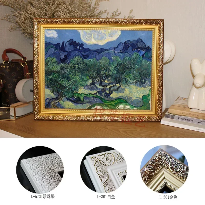 Display Antique Frame Ornament Elegant Luxury Picture Frame Personalized Gift Nordic Picture Friends Marcos Cuadros Home Decor