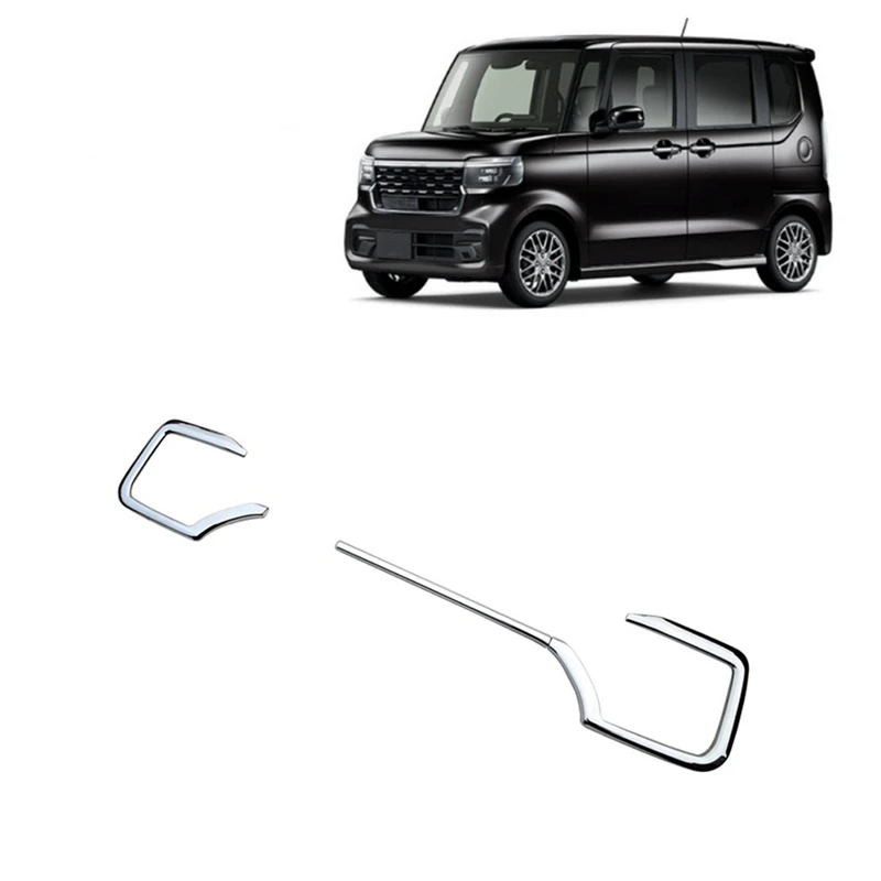 For Honda NBOX Custom JF5 JF6 2023 2024 Car Front Bumper Cover Grille Trim Exterior Kit