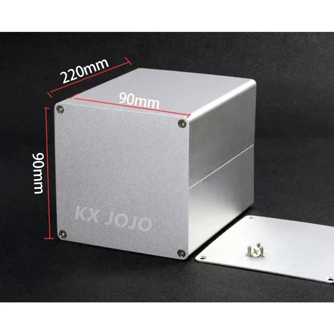 

Special Link Aluminum Enclosure 90*90*220mm 2pcs Silver According to Customer Customization