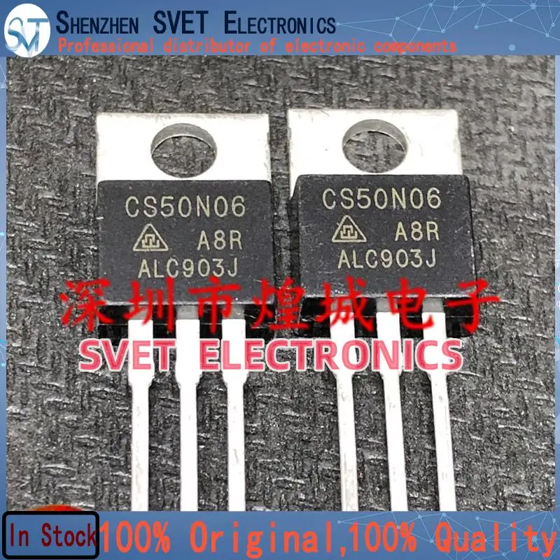 10PCS-50PCS  CS50N06  MOS TO-220 60V 45A  Original In Stock Fast shipping