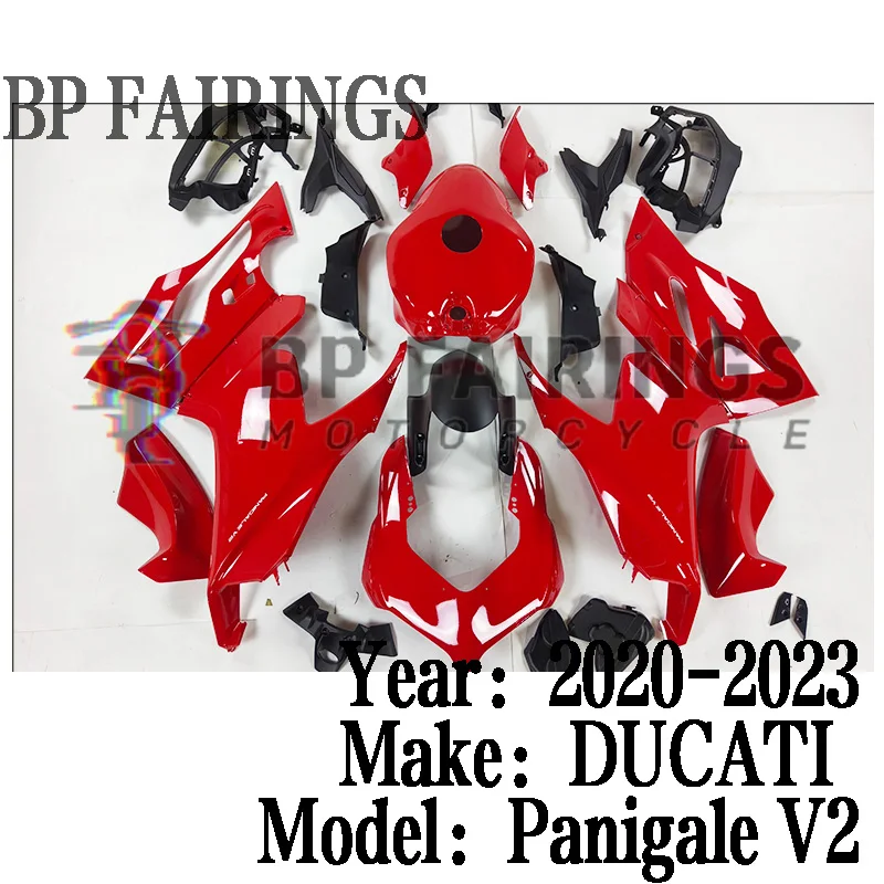 

Для DUCATI V2 Panigale 20-22 новый комплект обтекателей из АБС-пластика для мотоцикла, подходит для v2s v2r 2020 2021 2022, полный комплект обтекателей для кузова