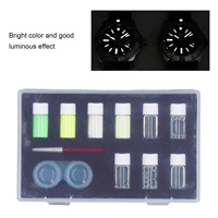 1 Box 4 Colors Watch Luminous Fluorescent Powder DIY Glow Powder for Dials Hands Watch Repair Tools Accessories for Watchmaker