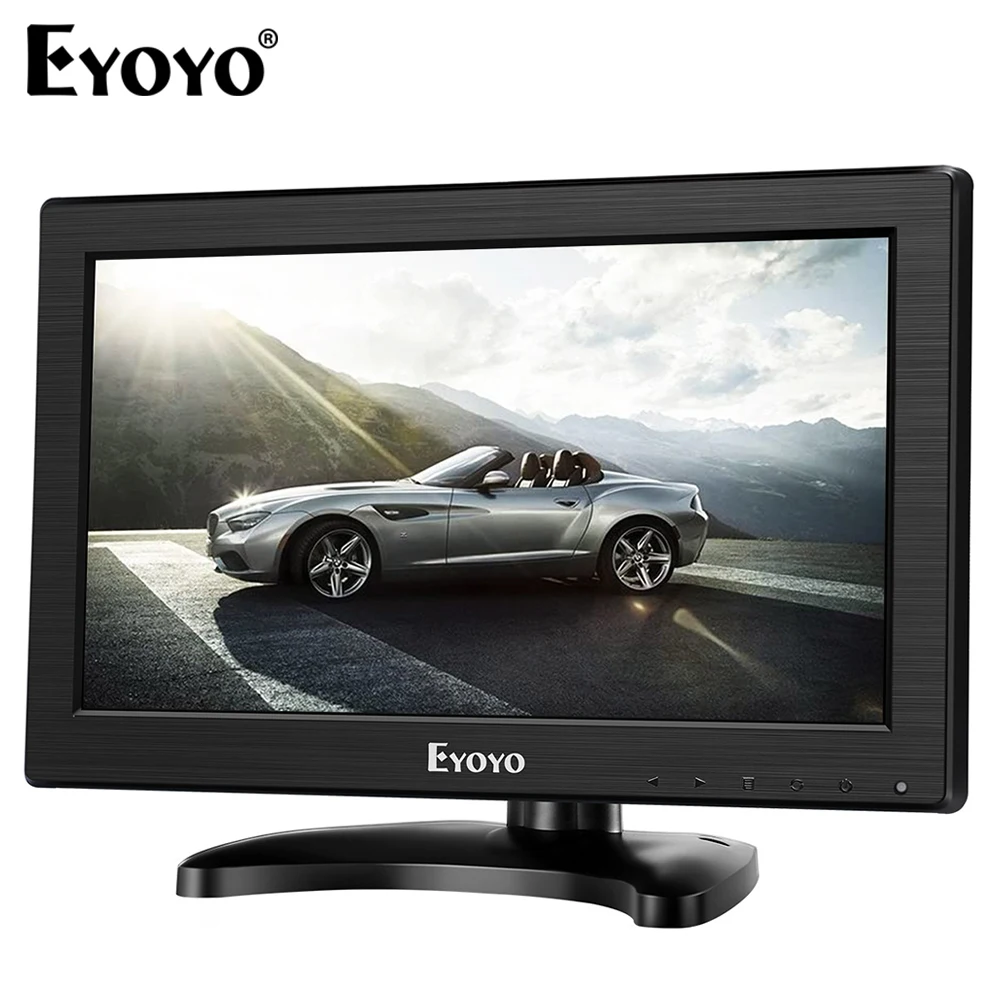 

Eyoyo 11.6 Inch VGA AV BNC HDMI USB LCD Monitor Industrial Security Screen 1366x768 Computer Display For TV PC CCTV Camera