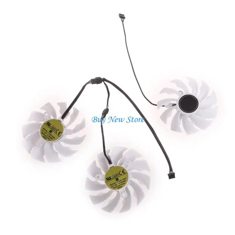 Ventilador tarjeta gráfica 20CE Gráficos Reemplazo tarjeta tarjeta para Gigabyte RTX3070TI 3080 3080TI 3090