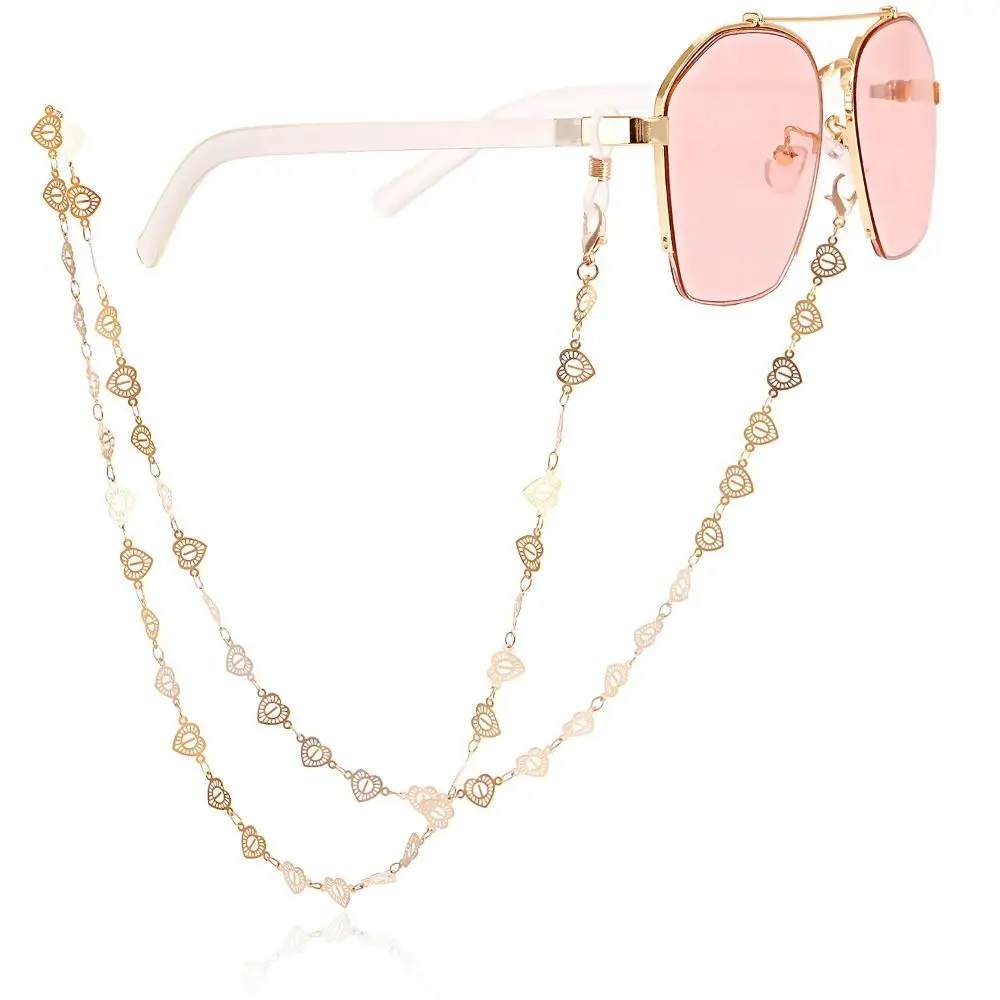 Fashion Eyeglass Chains Antiskid Delicate Sunglasses Masking Chains High Quality Metal Glasses Hanging Chain