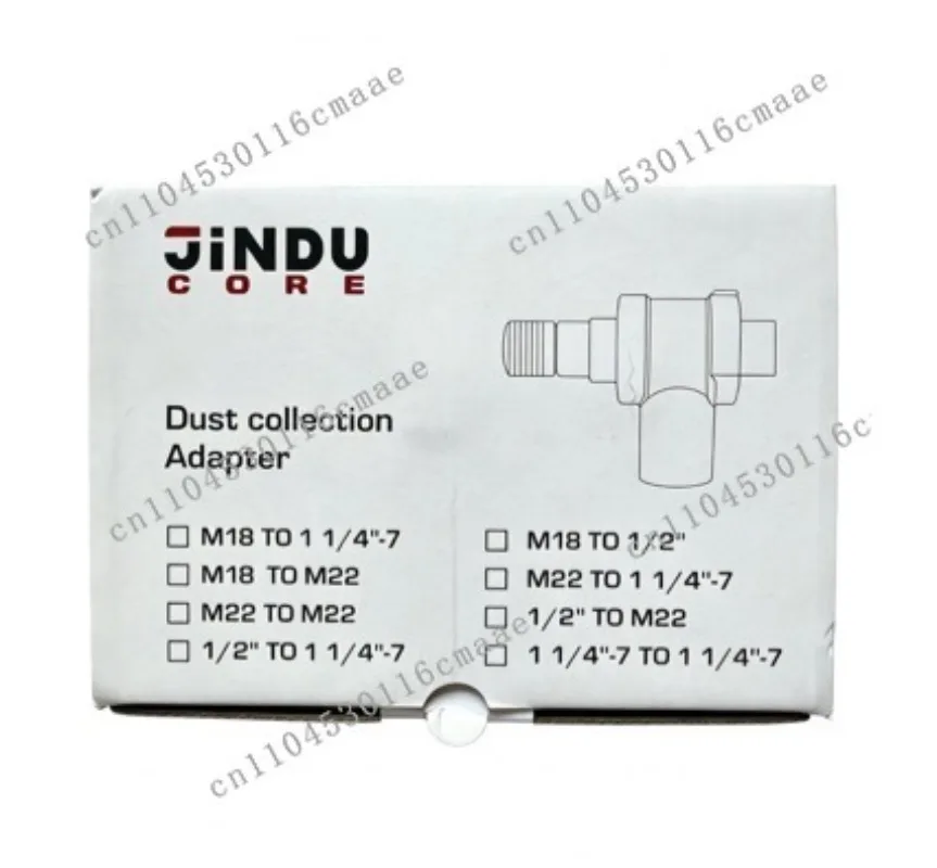Rhinestone Dust Collector Joint Diamond Water Drill Bit Adapter Jindu Rhinestone Adapter Dry Tap Joint Adapter Head