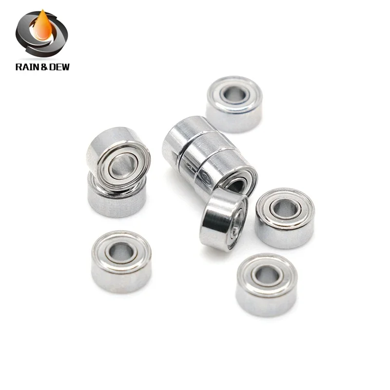 10PCS High Speed Silent Small Bearing 693ZZ 3X8X4 mm 683ZZ 684ZZ 623ZZ 686ZZ MR148ZZ R188ZZ