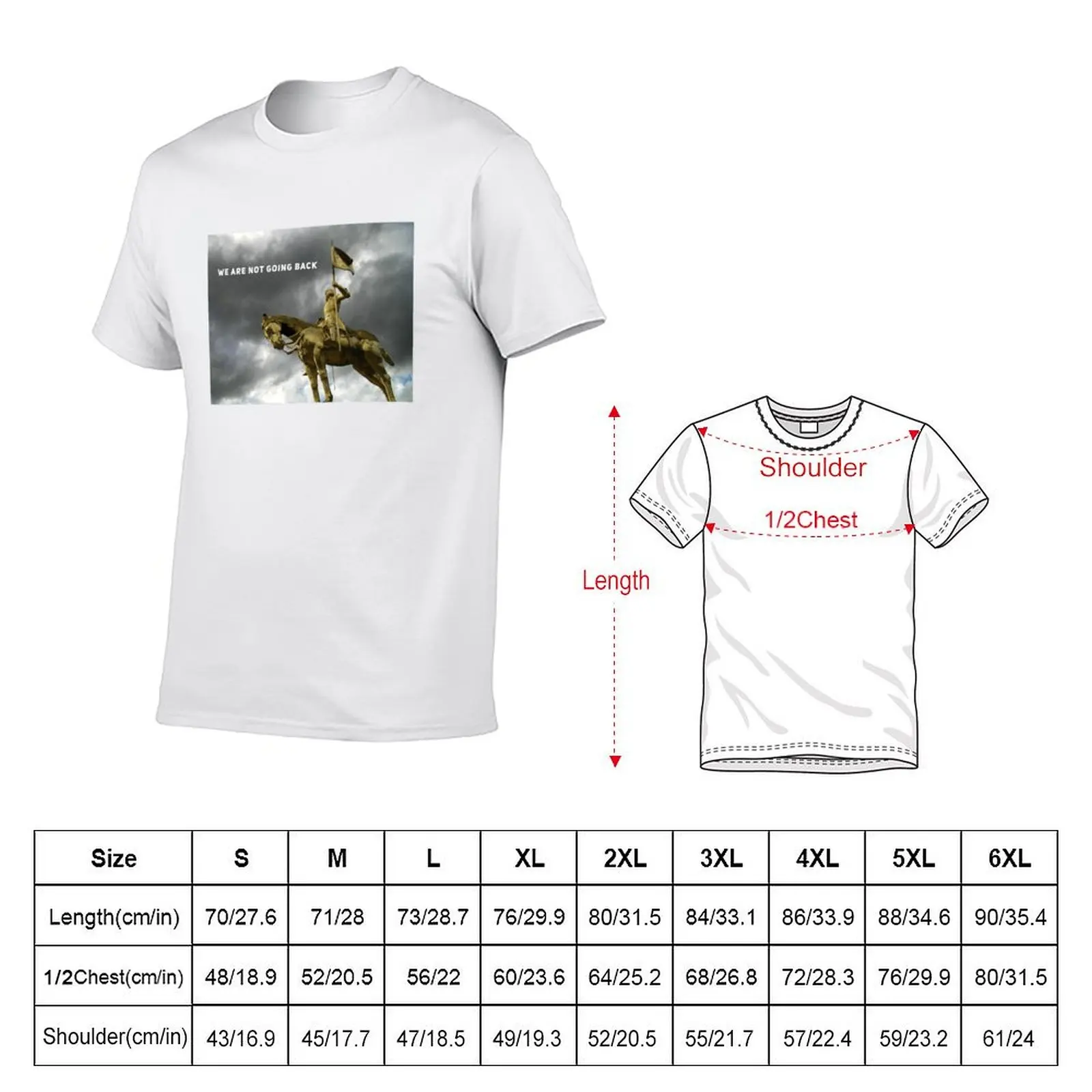 We Are Not Going Back T-Shirt Outdoor Activity Sports T-Shirt