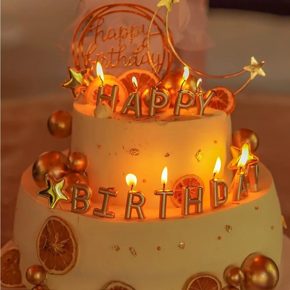 6 stücke Lange Bleistift Geburtstag Kerze Kuchen Dekorieren Lieferungen Kreative Party Bunte Kerze Kuchen Topper Set Backen Dekorationen Werkzeug – Detail 23