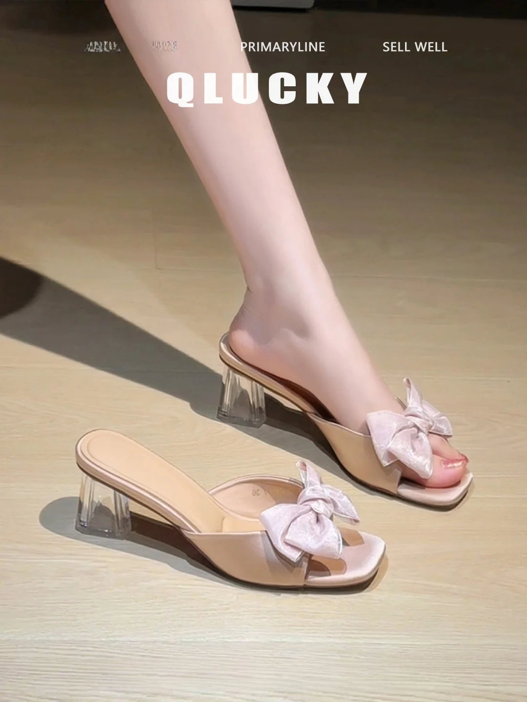 sheepskin-version-beautiful-comfortable-summer-outdoor-wear-knot-sweet-match-skirts-super-good-looking-high-heels