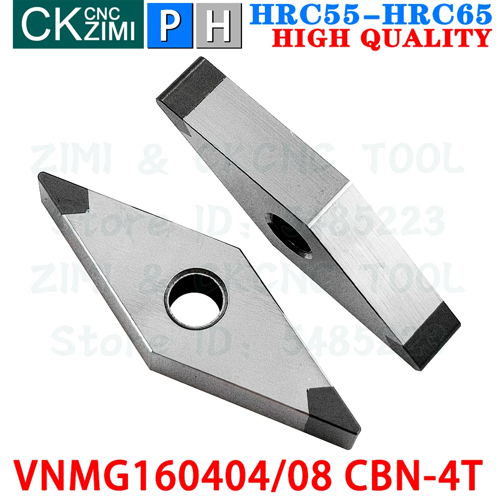 VNMG160404 CBN VNMG160408 CBN 4T Boron Nitride inserts turning inserts CNC Metal cutting lathe tool VNMG 1604 for hardened steel