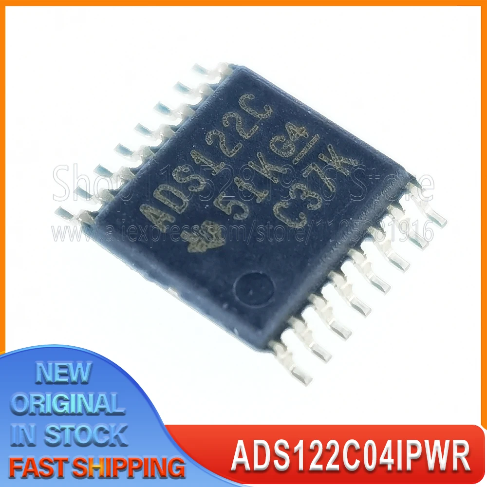 

5~20PCS/LOT ADS122C04IPWR TSSOP16 ADS122C 100% New Original Spot stock
