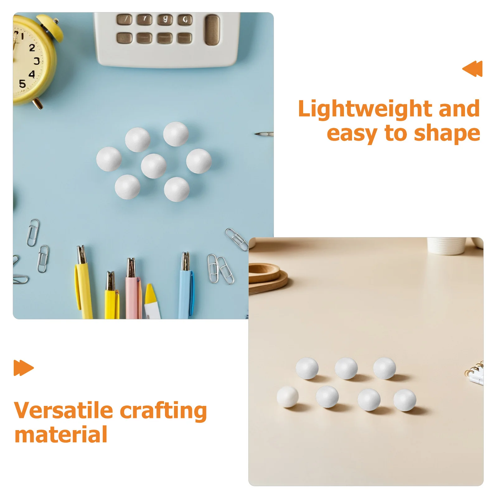 1500 Stuks 1.5 Cm Schuim Ambachtelijke Ballen Lichtgewicht Polystyreen Bollen Voor Kunstprojecten Diy Bol Ballen Kinderen Creatieve activiteiten