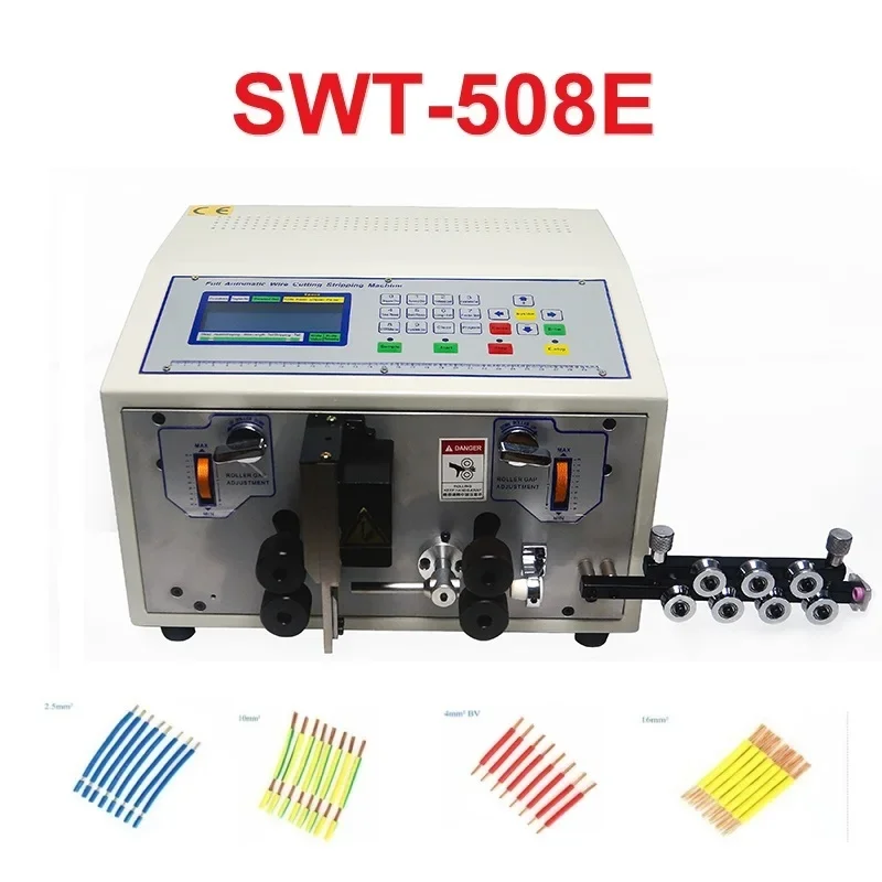 

SWT508C Computer Wire Stripping Machine SWT508E Automatic Peeling Machine Skinning Cutting Wire From 0.1 To 8mm2