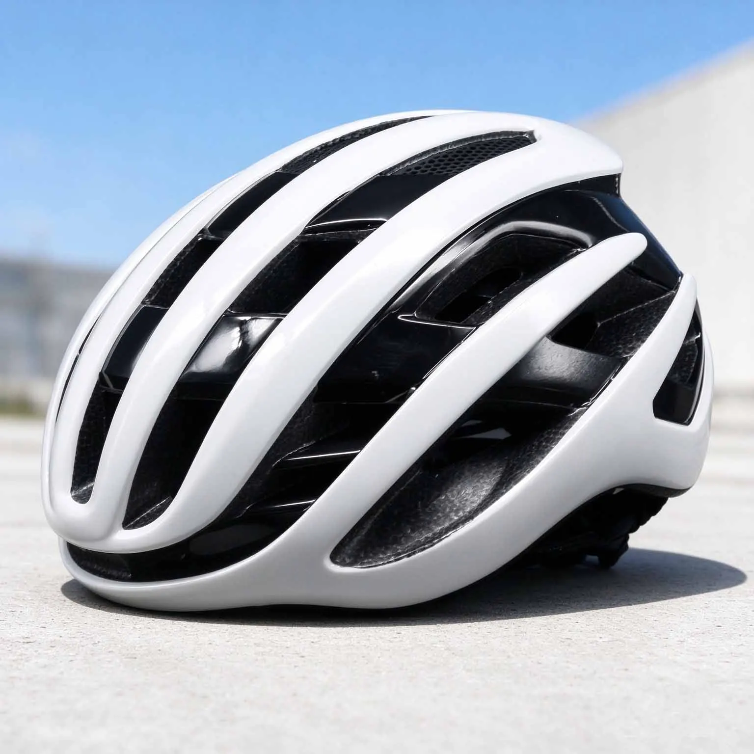 Casco de ciclismo de carretera, casco de bicicleta rojo, para hombres y mujeres, equipo para bicicleta, casco de seguridad para deportes al aire libre y ciclismo de montaña.