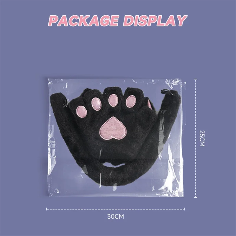 고양이 귀 머리띠 및 활 칼라 장갑 세트, 여성 소녀 코스프레, 할로윈 코스튬 액세서리