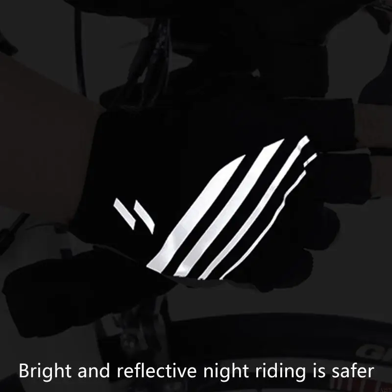 

A2UF for Touch Screen Windproof Warm Non-Slip Mountain Full Finger Thermal Mittens Winter Cycling Gloves for Men Wome