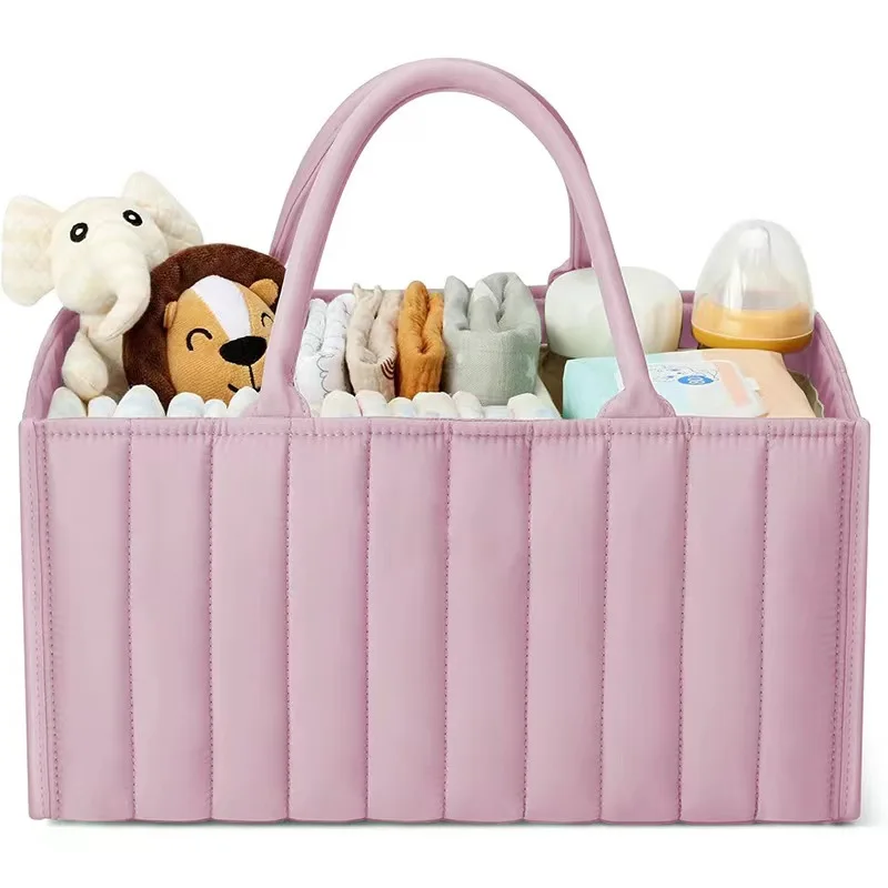 

New Baby Diaper Organizer Bag Folding Portable Diaper Stackers & Caddies High Capacity Storage Bag for Baby Things hot sale