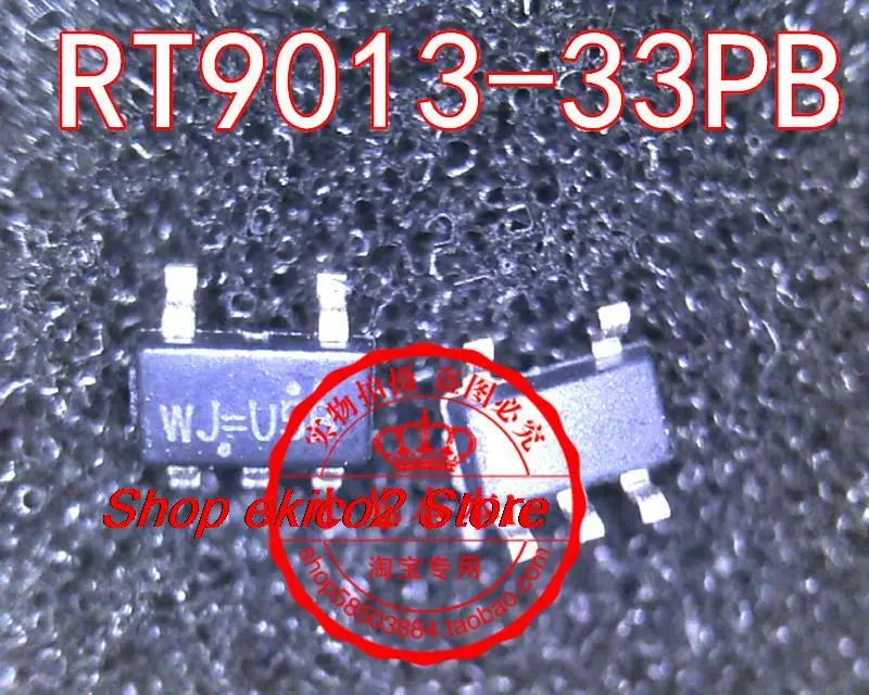 10 sztuk Oryginalny zapas RT9013-33GB SOT23-5 WJ= 3,3V