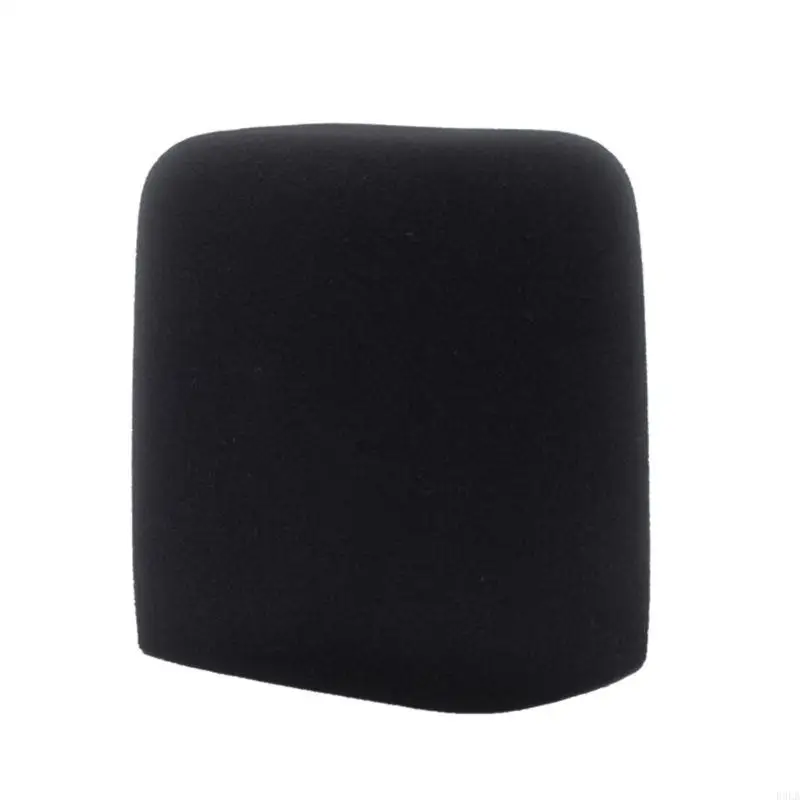 2025 mikrofon elastisitas tinggi baru penutup spons tebal topi pelindung busa mic