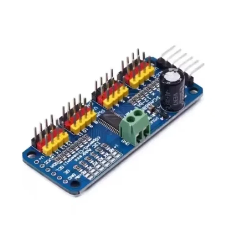 1-10pcs PCA9685PW 16 Channel 12-Bit PWM Servo Shield Driver I2C Interface PCA9685 Module For Raspberry Pi