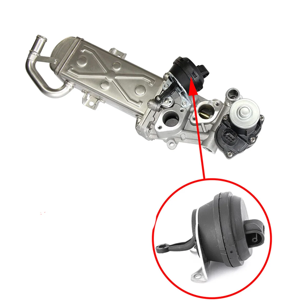 مشغل الفراغ الأصلي Egr صمام الكرة Rdiator Vag 1.6tdi, 2.0tdi 03l 131512 cf لمقعد A3 Q3 Vw بيتل جولف جيتا سكودا