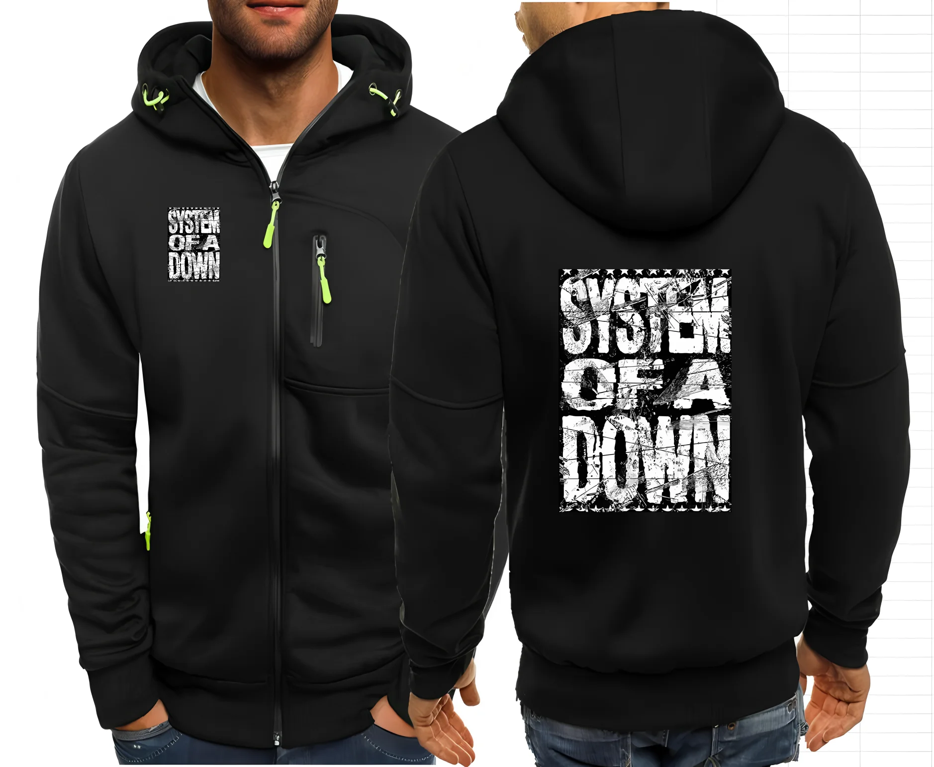 90s نظام أسفل روك باند Mezmerize طباعة هوديي الرجال النساء البديل المعادن الموسيقى البلوز الرجال القوطية هوديس S-4XL #4