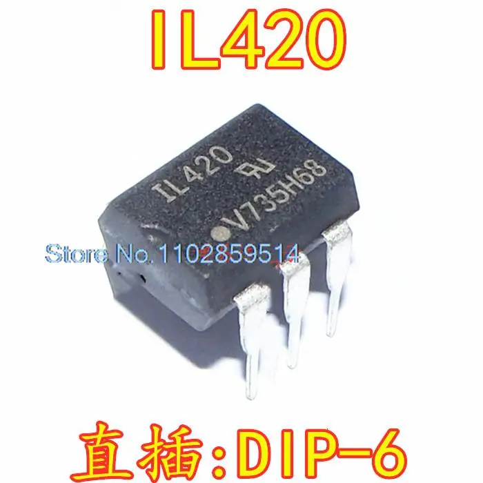 

10PCS/LOT IL420 IL42O DIP6