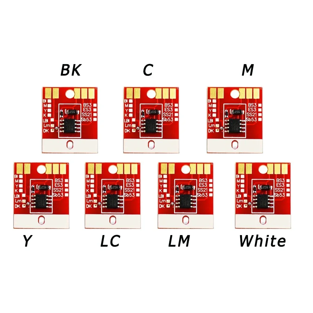 SS21 Ink Cartridge Chip for Mimaki Printer Arc Chip for Mimaki JV33 JV5 CJV30 JV34 TS34 Ink Chip SS21 Auto Reset IC Chips Parts