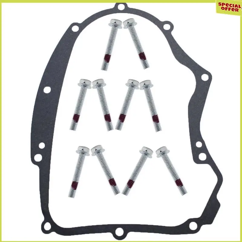 Junta do cárter do trator de gramado A34R Forbriggs & Stratton 273488, 690945, 697227, 591911 2000-2008 Kit de conjunto de junta do cárter