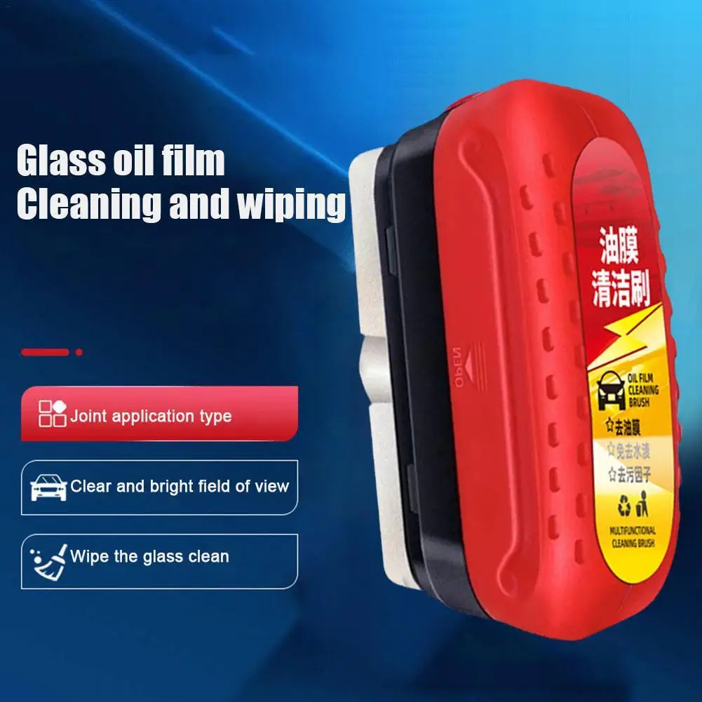 Windshield Cleaner Oil Film Cleaning Brush Set Window Supplies Automotive Liquid Clean Lenses Screens Detergent Removal Phone