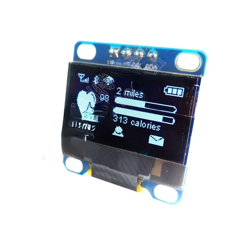 Módulo LCD OLED 12864 de comunicación I2C/IIC blanco de 1,3 pulgadas Pantalla OLED ultrapequeña