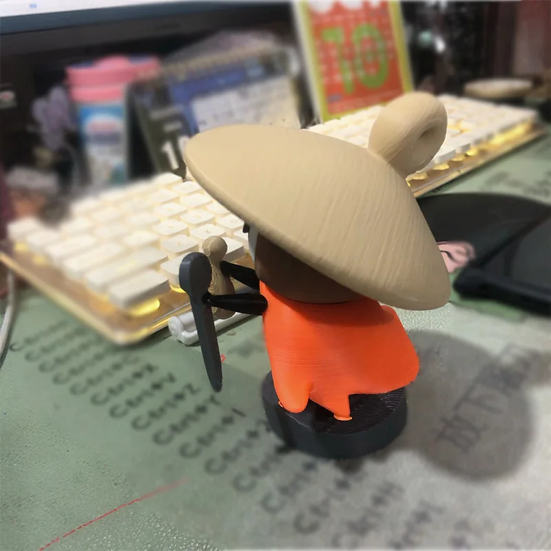 لطيف الجوف فارس Silksong الراتنج الشكل ثلاثية الأبعاد الطباعة تأثيري نموذج سطح المكتب زخرفة اكسسوارات لطيف الدعامة للأطفال هدية عيد ميلاد #2