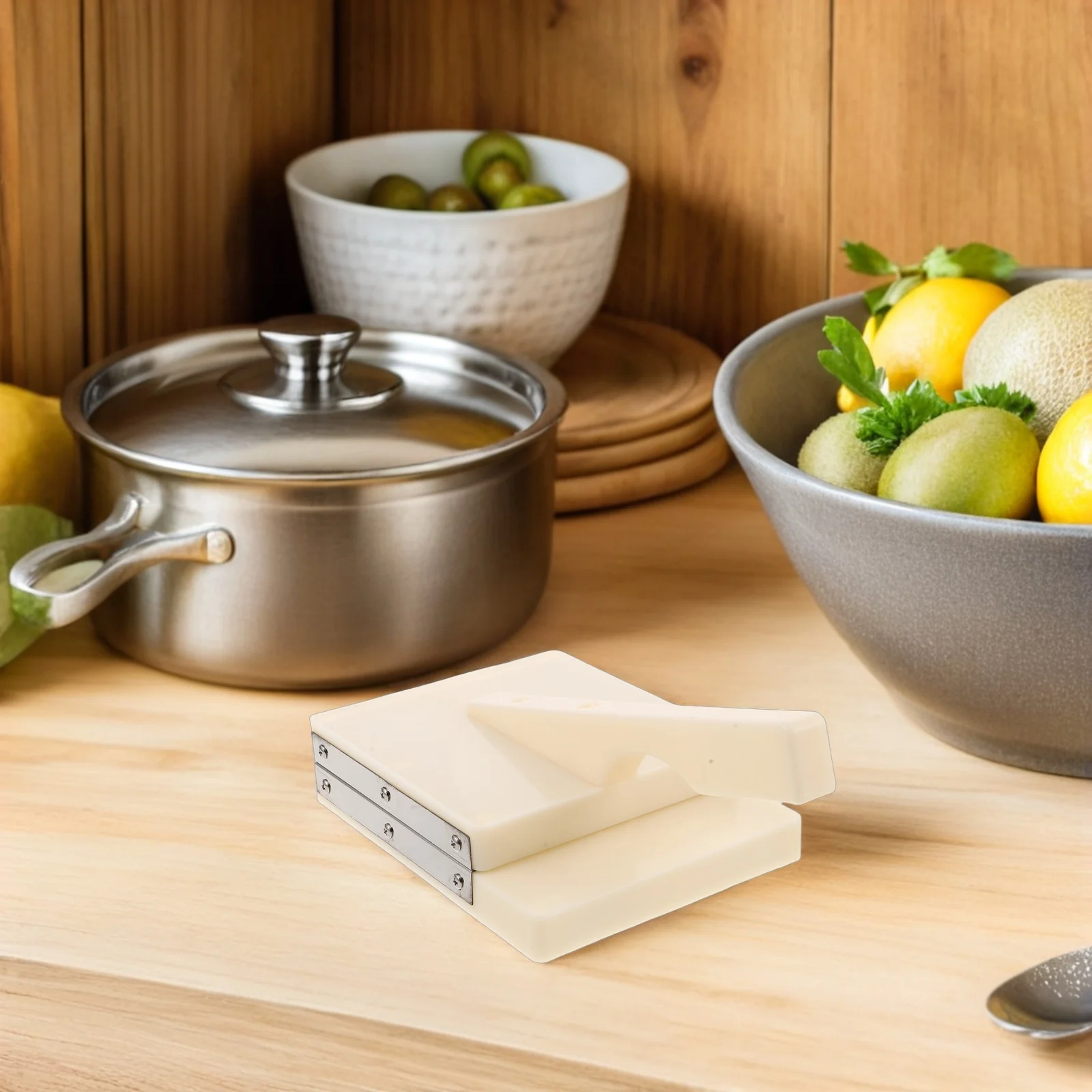 

Press Mold Manual Dough Presser For Homemade Dumpling Skin Pie Maker Tool Sturdy Abs Stainless Steel Reusable Kitchen Pressing